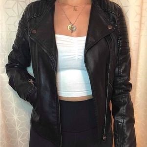 Leather jacket size 2 never worn